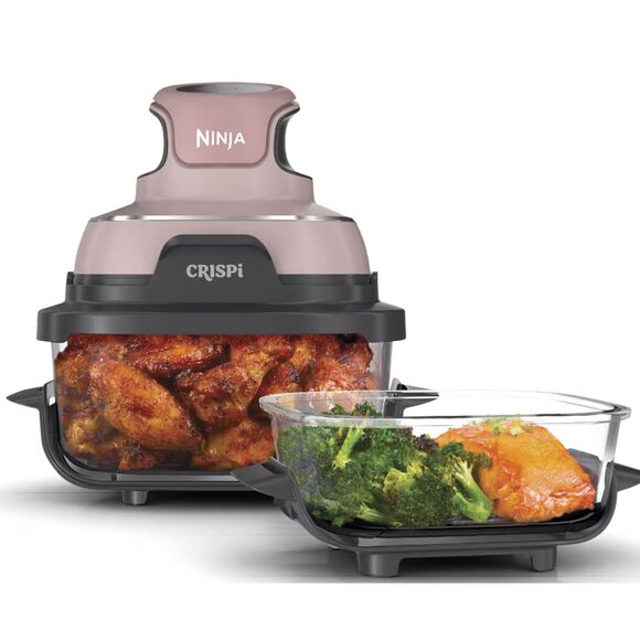 Kitchen | Ninja Crispi 4in1 Portable Glass Air Fryer Cooking System ...